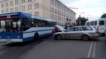 ДТП на Киренского-Советской спровоцировало пробку