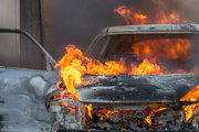 За ночь в Красноярске сожжено 4 автомобиля