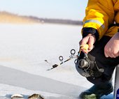 За дырку во льду штраф 500 рублей, зимняя рыбалка в Красноярске запрещена