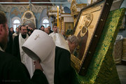 Икону Сергия Радонежского привезли в Красноярск