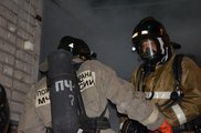 В центре Красноярска сгорела сауна