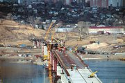 На строительстве четвертого моста в Красноярске начался новый этап