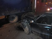 На Северном шоссе ночью произошло ДТП с тремя автомобилями