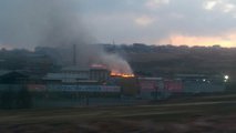 Обнародованы причины масштабного пожара на складах на улице Маерчака