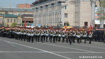 Праздничное шествие в Красноярске было самым масштабным за историю города