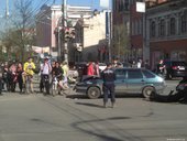В день Победы в Красноярске произошло несколько серьезных ДТП