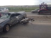 В пригороде Красноярска в результате ДТП пострадали два человека