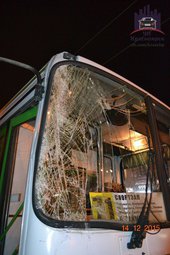 Два автобуса попали в ДТП на проспекте Свободный