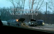 В ДТП на улице Грунтовой столкнулись два отечественных авто