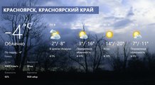 Погода в Красноярске на выходные дни 10 и 11 декабря