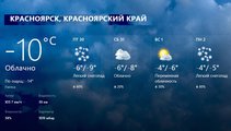 Погода на Новогодние праздники в Красноярске